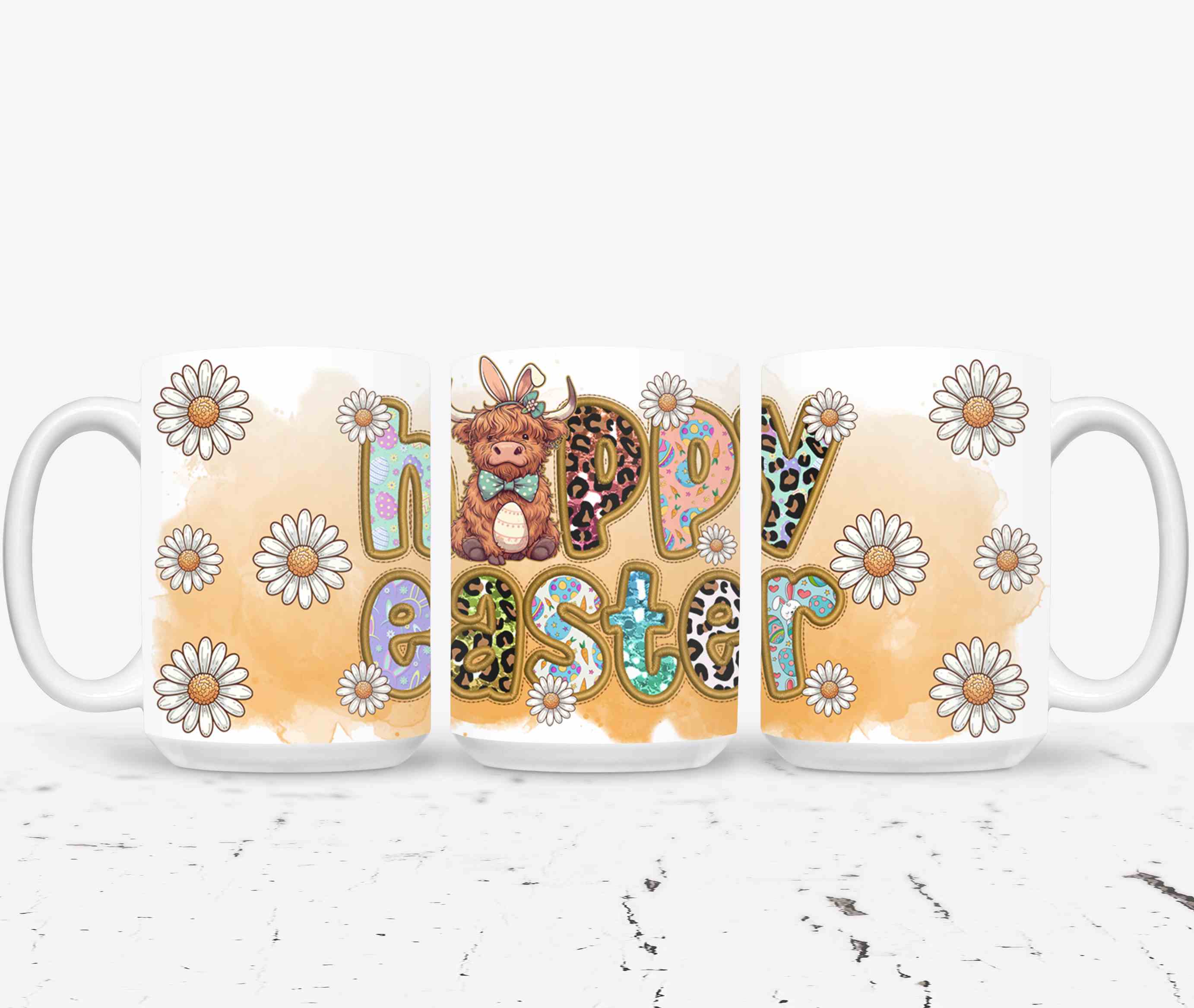 Highland Cow Easter-10398